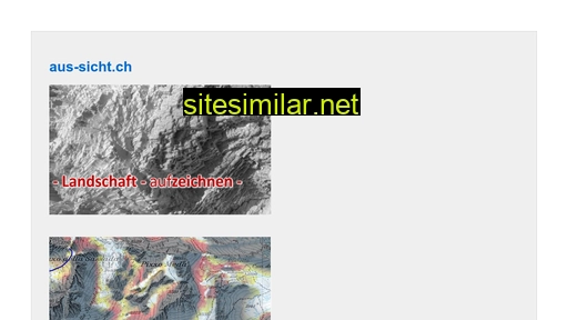 aus-sicht.ch alternative sites