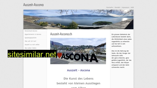 auszeit-ascona.ch alternative sites