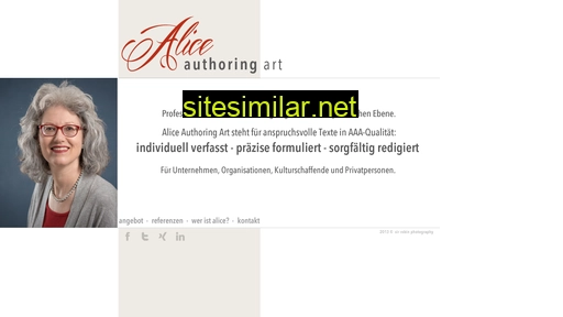 authoringart.ch alternative sites