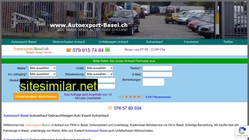 Autoexport-basel similar sites