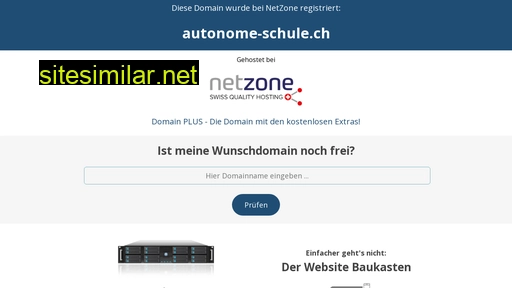 autonome-schule.ch alternative sites