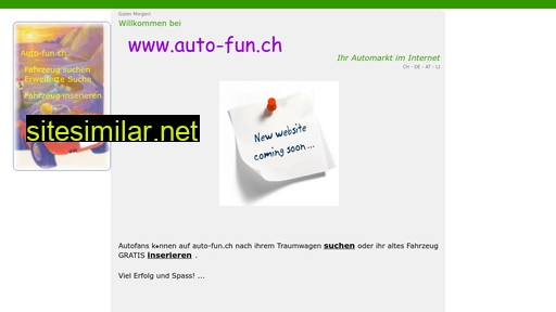 auto-fun.ch alternative sites