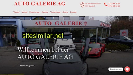 auto-galerie.ch alternative sites