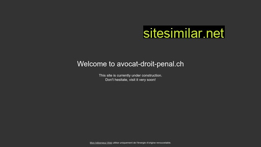 avocat-droit-penal.ch alternative sites