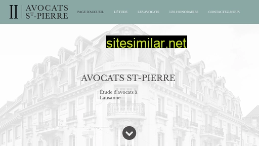 avocats-stpierre.ch alternative sites
