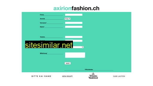 axirionfashion.ch alternative sites