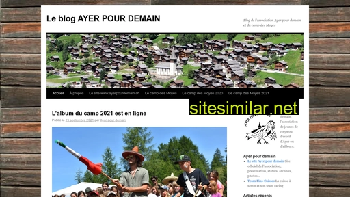 ayerpourdemain.ch alternative sites