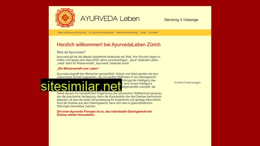 ayurveda-leben.ch alternative sites