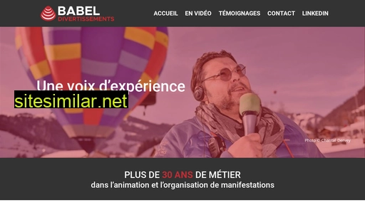 Babel-divertissements similar sites