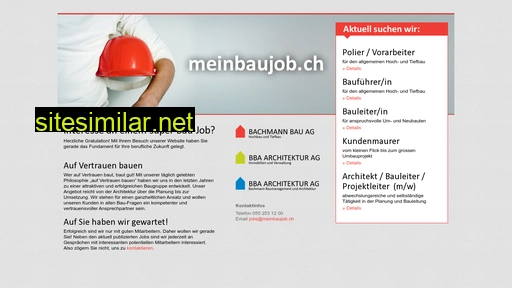 bachmann-bau-ag.ch alternative sites