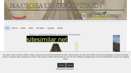 backhaus.ch alternative sites