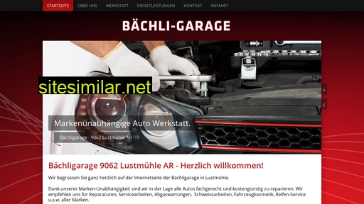 baechli-garage.ch alternative sites