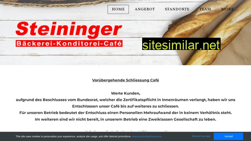 baeckerei-steininger.ch alternative sites