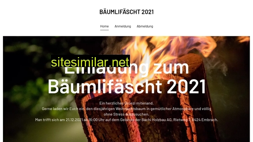 baeumlifaescht.ch alternative sites