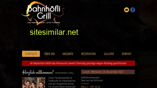 Bahnhoefli-grill similar sites