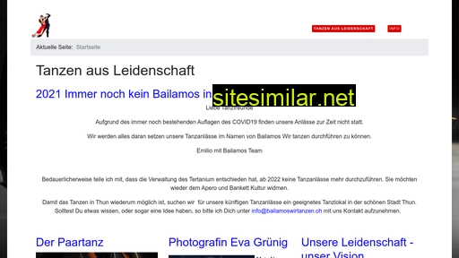 bailamoswirtanzen.ch alternative sites