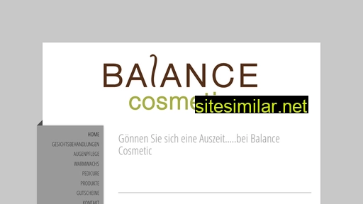 Balance-cosmetic-institut similar sites
