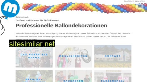 ballondekorationen.ch alternative sites
