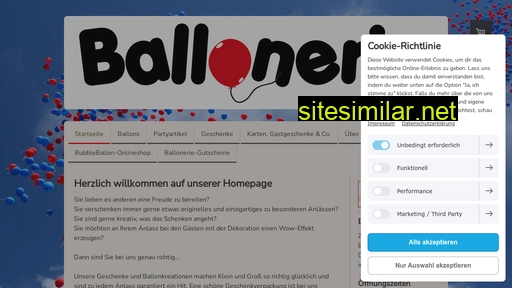ballonerie.ch alternative sites