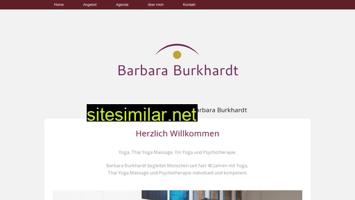 Barbaraburkhardt similar sites