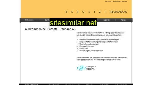 bargetzitreuhand.ch alternative sites