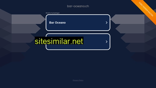 bar-oceano.ch alternative sites