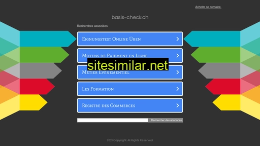 basis-check.ch alternative sites