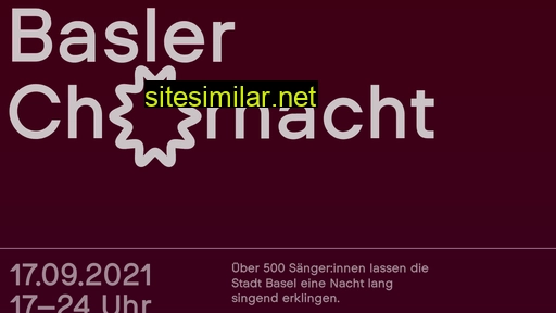 baslerchornacht.ch alternative sites