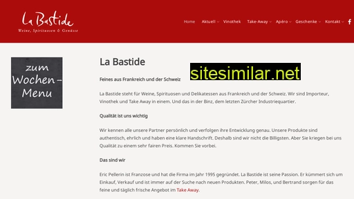 bastide.ch alternative sites