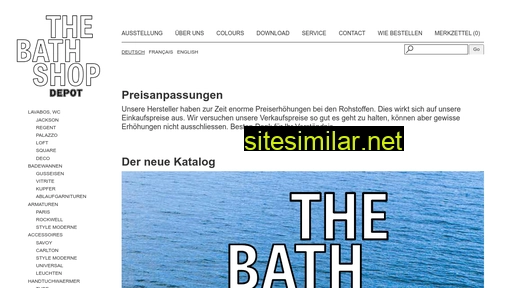 Bathshop similar sites