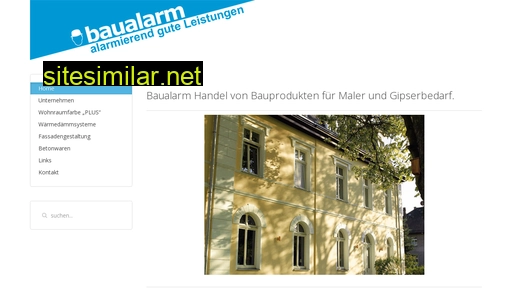 baualarm.ch alternative sites