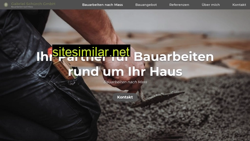 bauarbeitennachmass.ch alternative sites