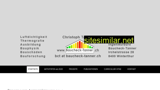 baucheck-tanner.ch alternative sites