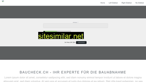 baucheck.ch alternative sites