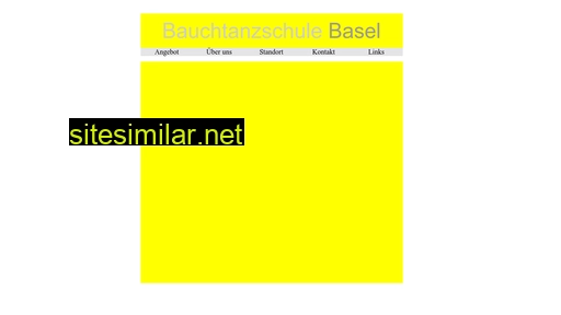 bauchtanzschulebasel.ch alternative sites