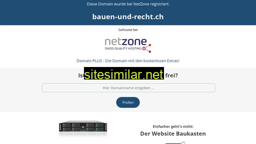 bauen-und-recht.ch alternative sites