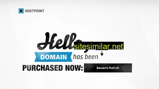 bauern-hof.ch alternative sites