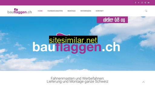 bauflaggen.ch alternative sites