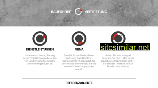 baufuehrervertretung.ch alternative sites