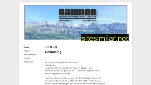 baumer-baggerarbeiten.ch alternative sites