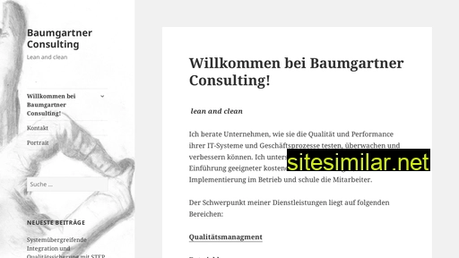 baumgartnerconsulting.ch alternative sites