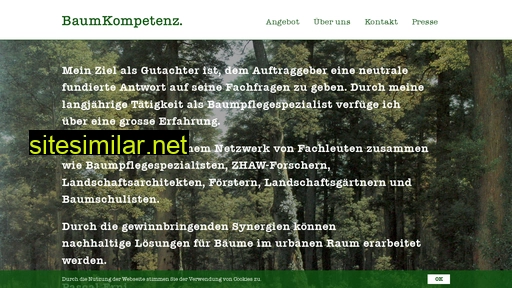 baumkompetenz.ch alternative sites