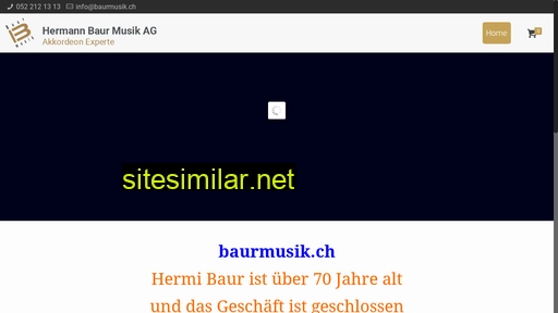 baurmusik.ch alternative sites