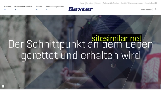 baxter.ch alternative sites