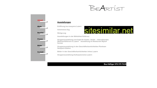 beartist.ch alternative sites