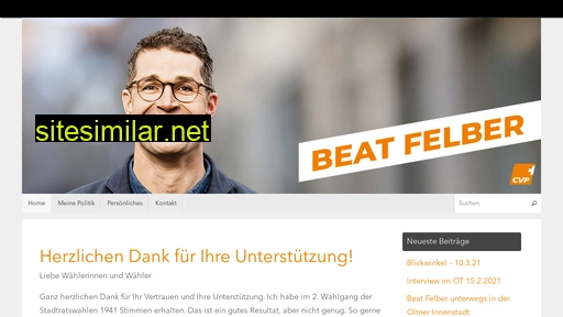 beatfelber.ch alternative sites