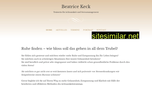 beatricekeck.ch alternative sites