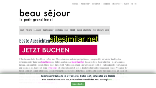 beausejourlucerne.ch alternative sites