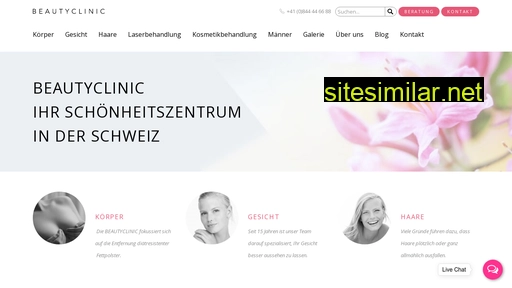 beautyclinic.ch alternative sites