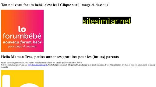 bebebebe.ch alternative sites
